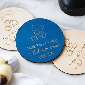 Baby shower favors, Baby shower gift, Magnets favors, Woodland baby shower, Baby shower sign, Baby shower decor, Gift tags, Oh baby