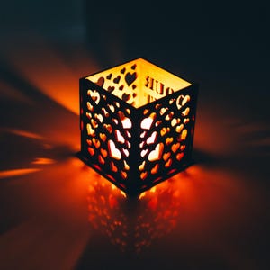 Candle holder Valentine gift Lamp Gift for him Valentines day Gift for her Gifts for boyfriend Girlfriend gift Anniversary gift for her