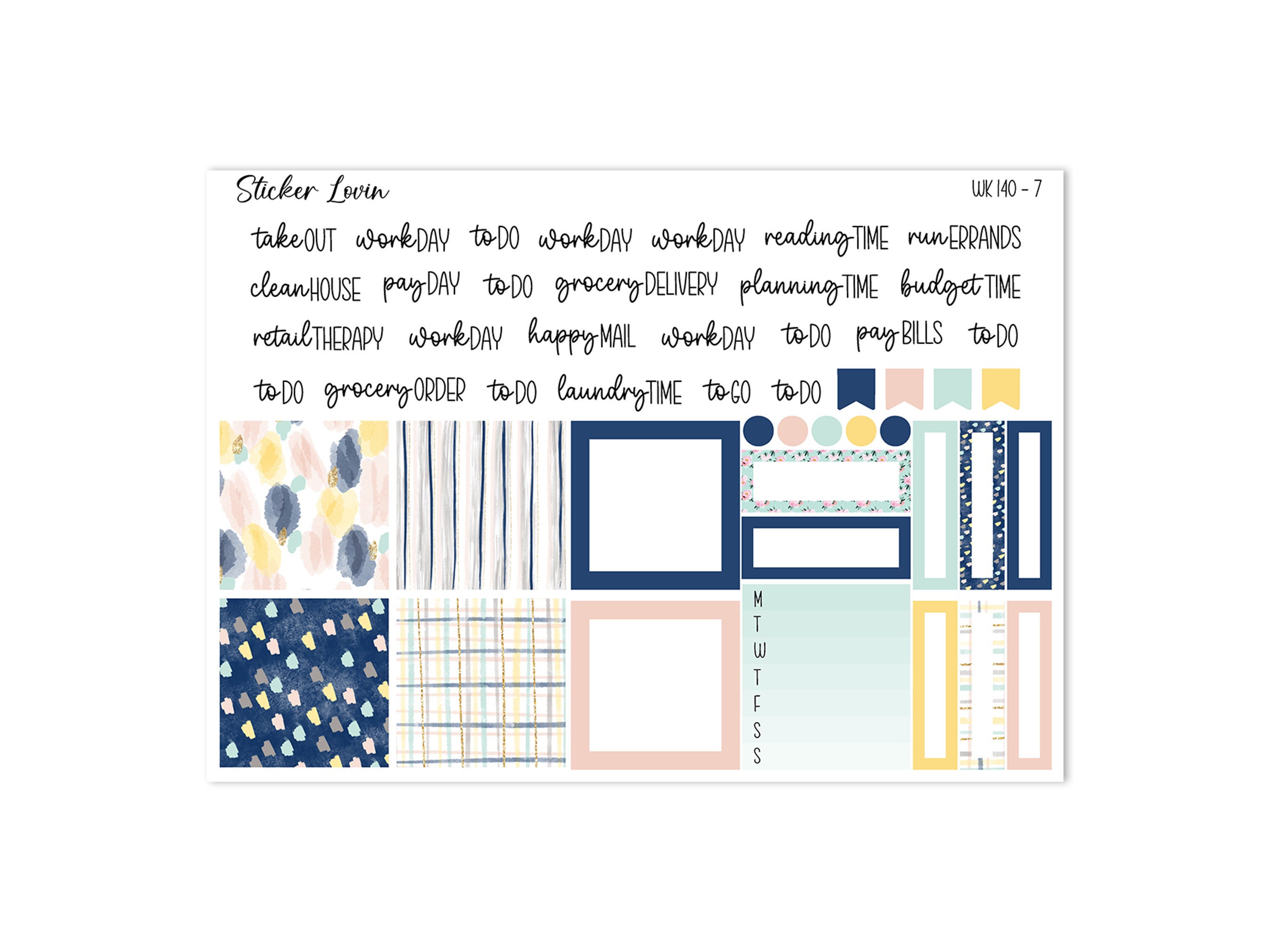 Printable Hobonichi Cousin Weekly Kit // Printable Planner Stickers ...