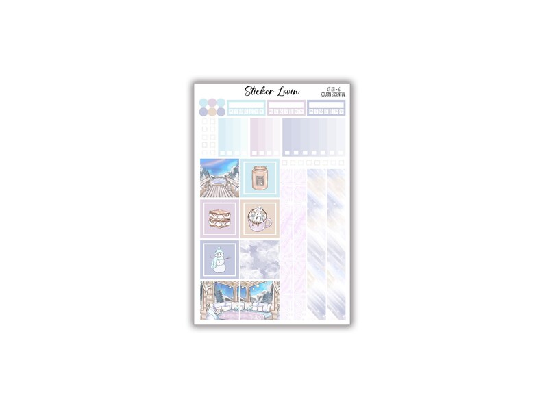 Printable Hobonichi Cousin Weekly Kit // Printable Planner Stickers ...