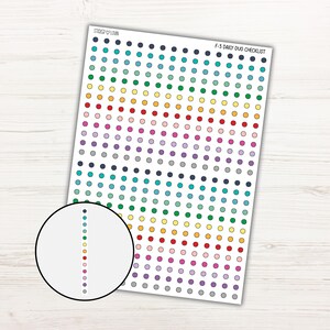 Daily Duo Checklist Planner Stickers / Functional Planner Stickers / Planner Stickers / Icon Stickers / Doodle Stickers