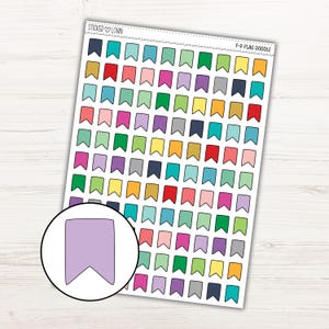 Flag Planner Stickers / Functional Planner Stickers / Planner Stickers / Icon Stickers / Doodle Stickers