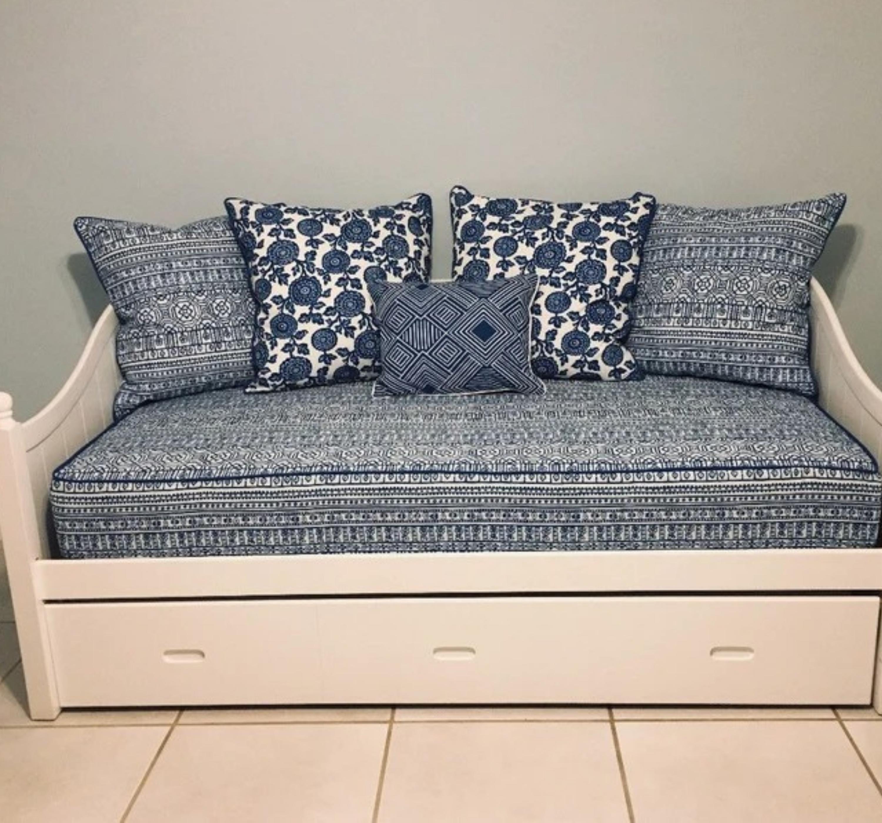 Fitted Daybed Cover With CORDING/PIPING in Twin Twin Xl or Etsy