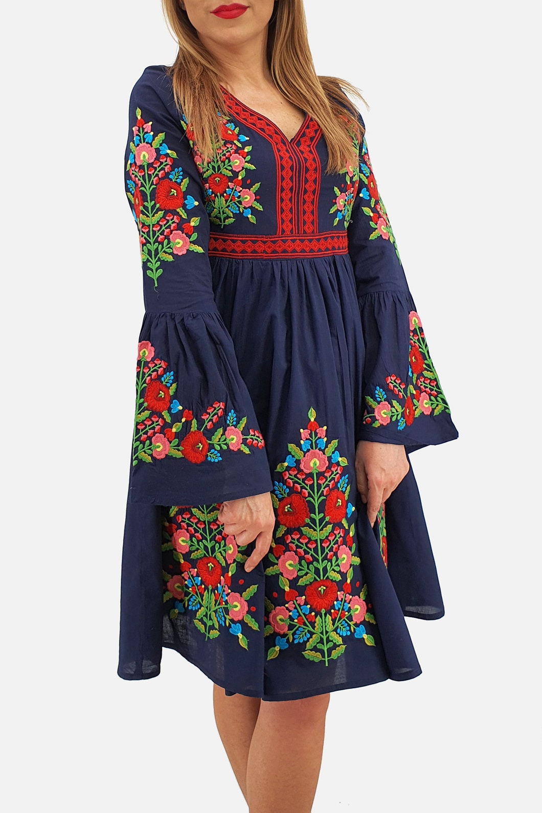 Rumania embroidery dress