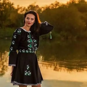 Traditional Romanian Dress&quot;Maria&quot; - Moldova Dress