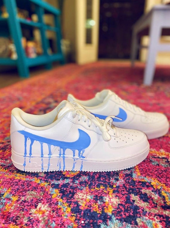 Zapatillas Air Force 1 pintadas a mano Etsy Espa a