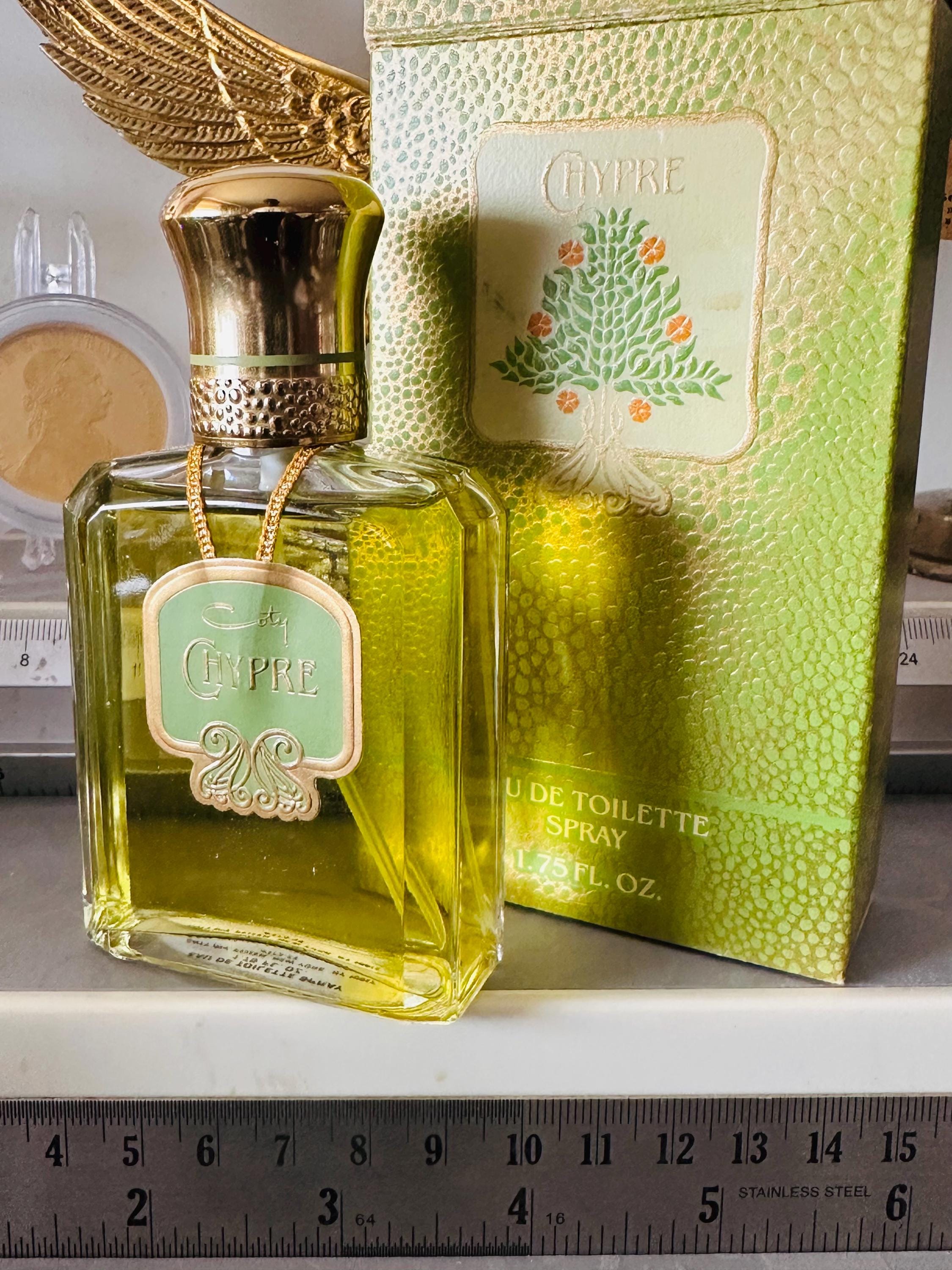 Coty Chypre　パルファム　 箱付き　（金のスタンプ付き）1970年代 Coty Chypre パルファム 箱付き （金のスタンプ付き）1970年代