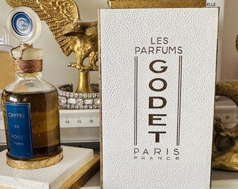 VTG CHYPRE Extrait de Parfum de GODET París 1920 Sellado