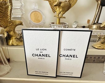 Lote de 2 LES EXCLUSIFS de CHANEL Paris Le Lion y Comète Eau de Parfum
