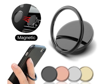 Phone Ring Holder Finger Grip 360 Rotating Stand Mount for Mobile Phone DISC