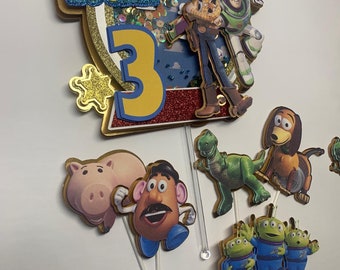 Light up buzz light year ,Sheriff Woody Caketopper Shaker,Birthday Caketopper Shaker,Party Caketopper Shaker,Toy Story Caketopper Shaker