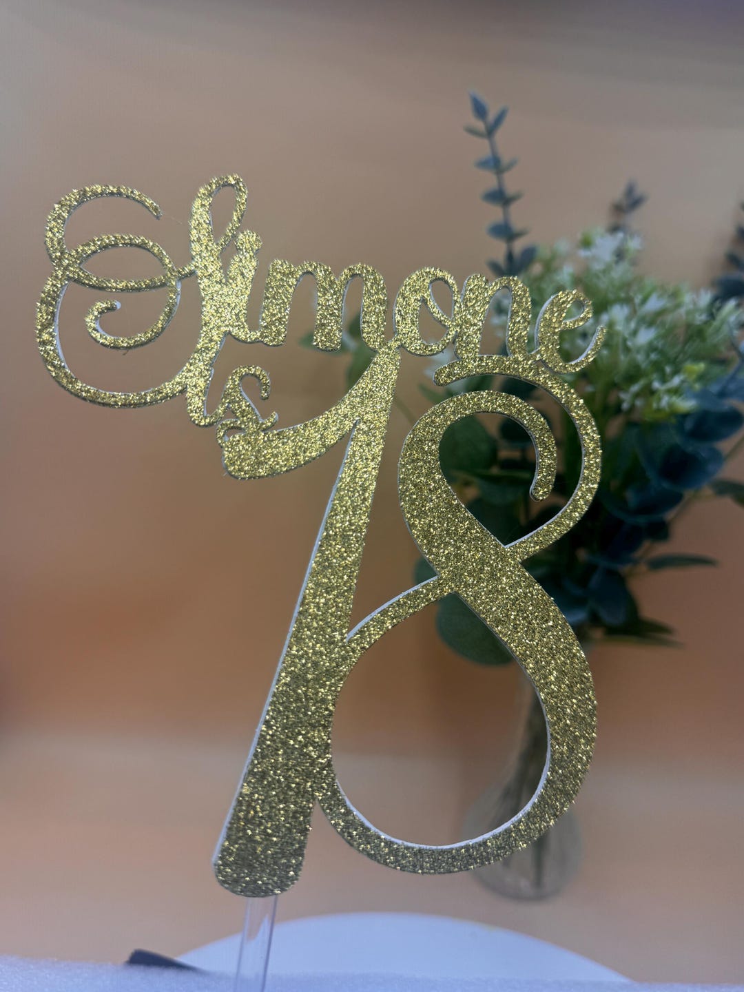 Personalized 18th Birthday Cake Topper - Etsy