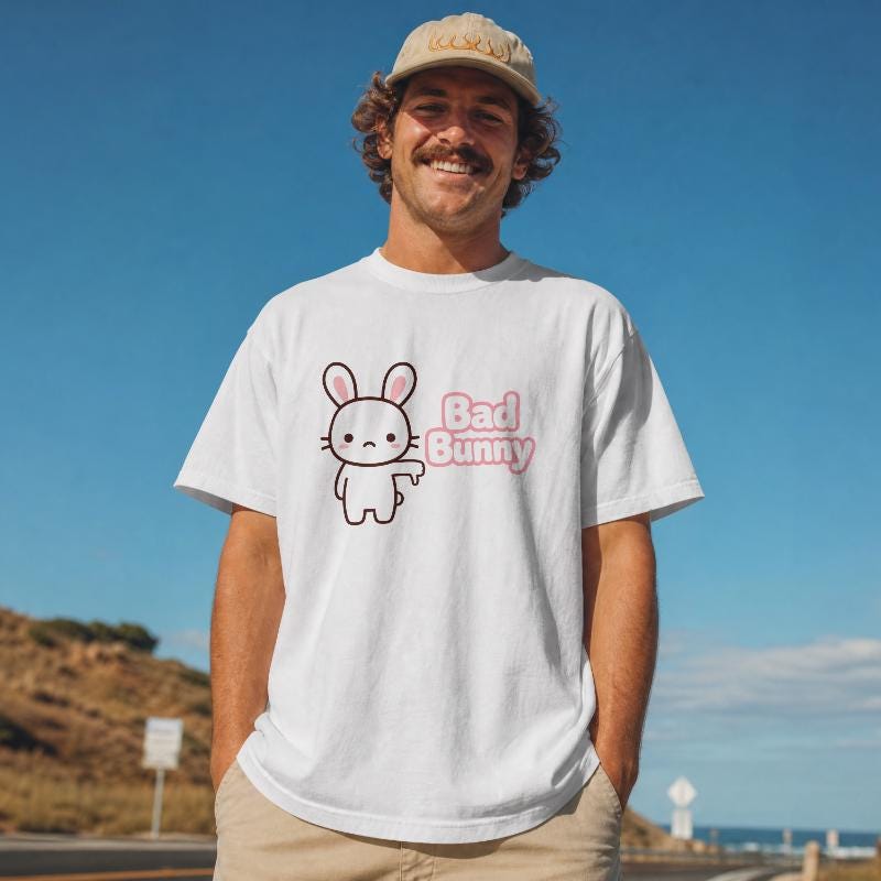 Bad bunny shirt - Etsy 日本