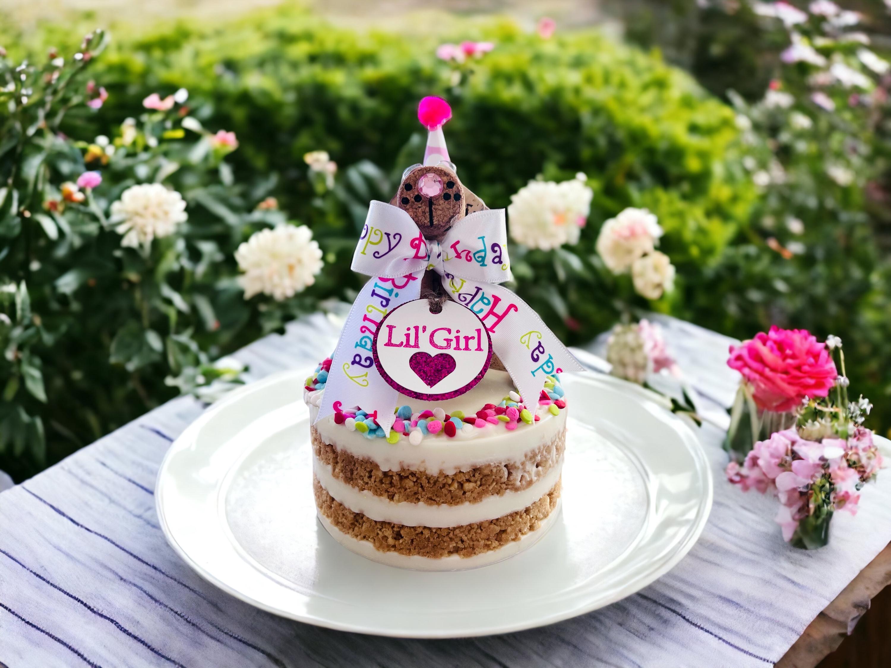 Dog Birthday Cake | Peanut Butter Cake | Dog Pawty | Birthday Cake for Dogs