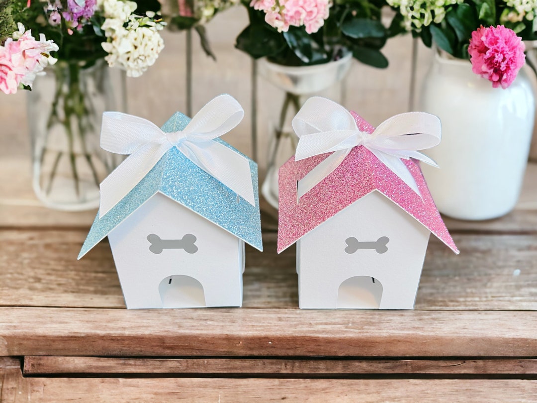 Dog House Favor Box Party Favor Box Set of 12 Etsy