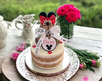 Magical Mouse Cork Dog Birthday Cake | Peanut Butter Cake | Dog Pawty | Birthday Cake for Dogs