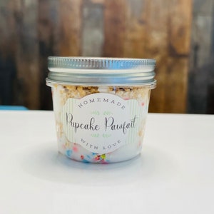 4 Pack Pupcake Pawfait | Dog Cake in a Jar | Dog Party | Dog Cake
