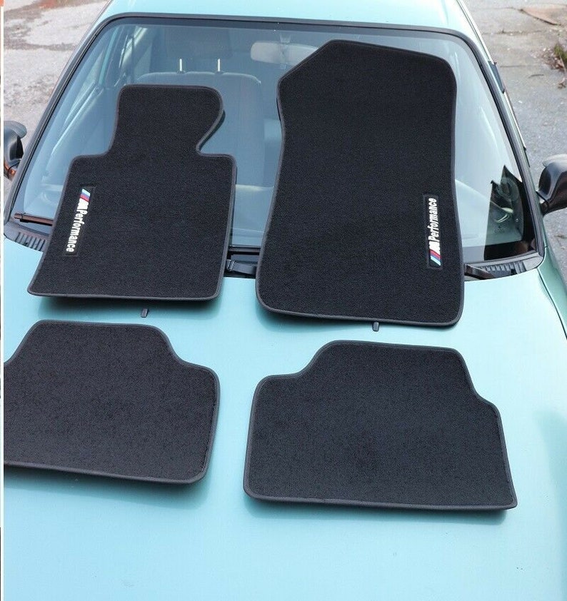 For BMW M3 Series E46 M Coupe Cabrio 2Dr Black Floor Mats LHD Etsy