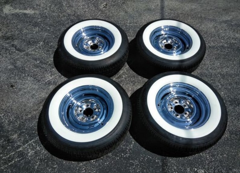 15 Rim 3 inch wide White Wall Portawall Tire insert trim Etsy