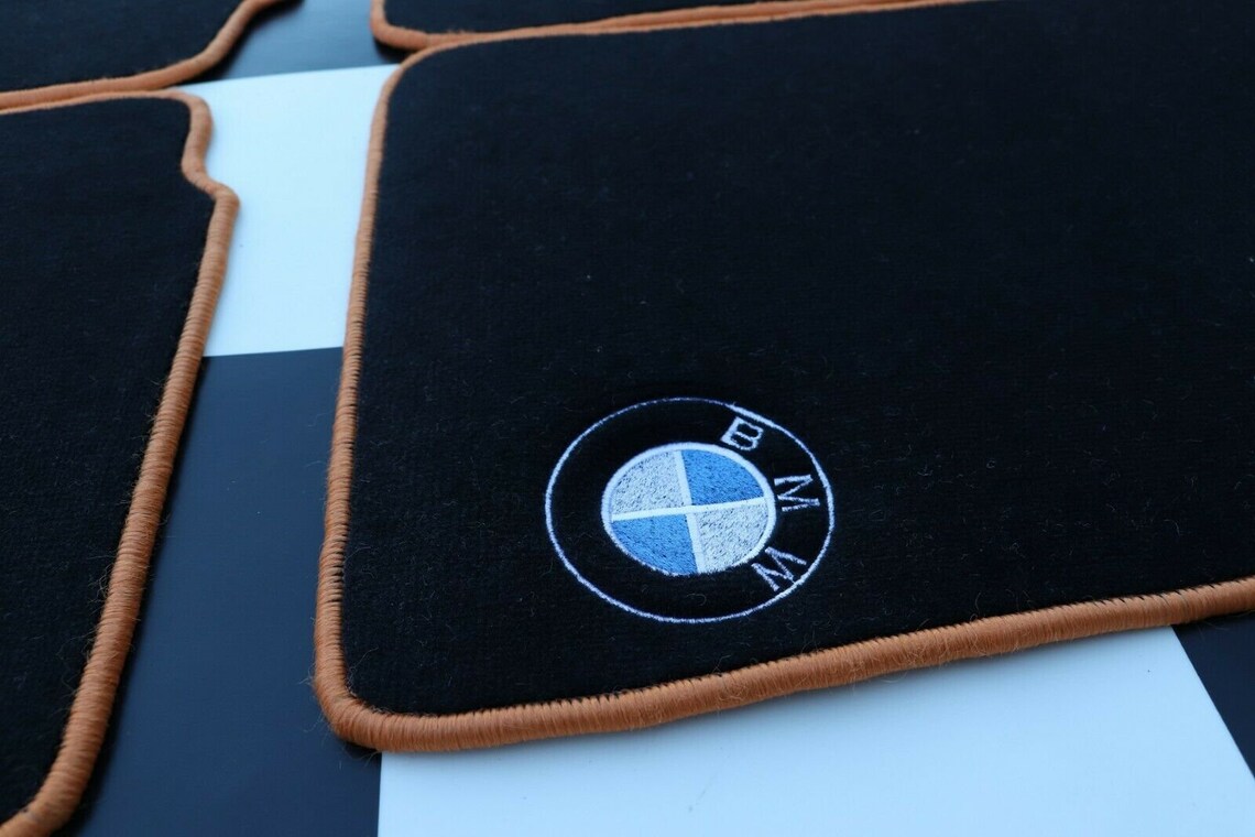 Floor Mats Carpet Loop Black For BMW 5 Series E34 198995 BMW Etsy