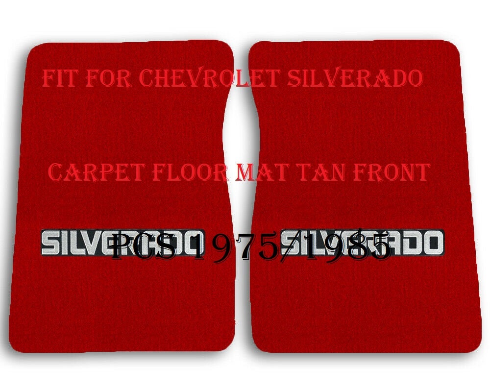 Fit For Chevrolet Silverado Floor Mat Carpet Front 2pcs Etsy