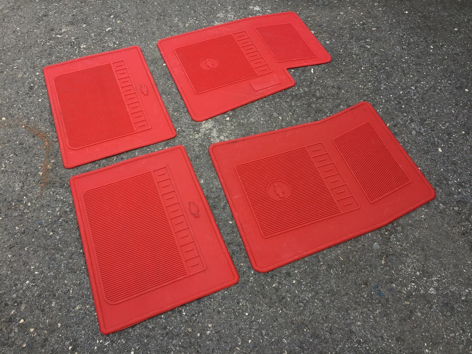 Fit For 1959 1972 CHVY IMPALA SS Red Floor mats Fresh Rubber Etsy