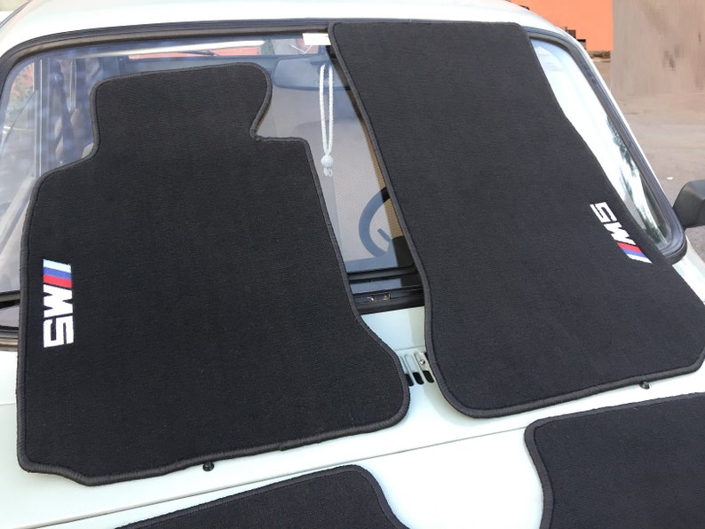 Floor Mats Charcoal Black For BMW 5 Series M5 E39 ///M Etsy
