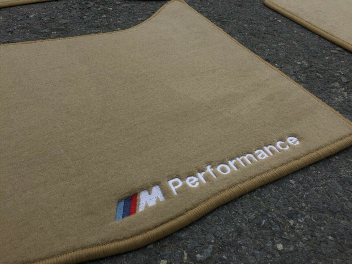 Fit For BMW M5 ///M F10 F10 LCI TAN Floor Mats carpet great Etsy