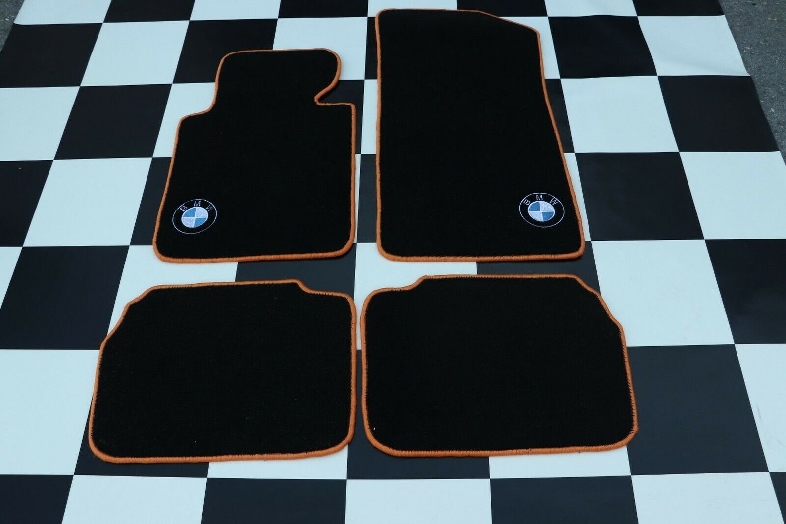 Floor Mats Carpet Loop Black For BMW 5 Series E34 198995 BMW Etsy