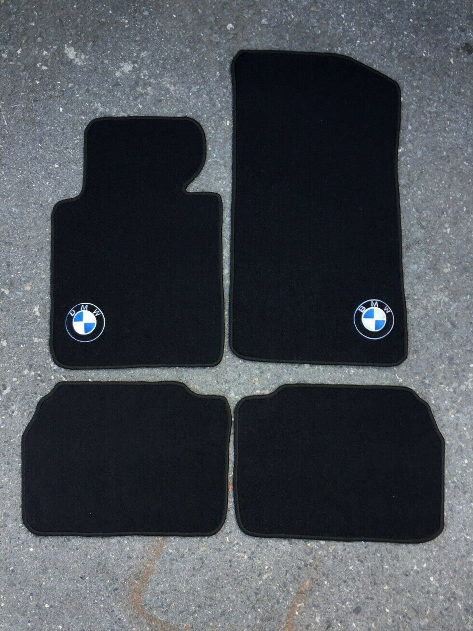 Floor Mats Carpet Loop Black For BMW 5 Series E34 198995 BMW Etsy