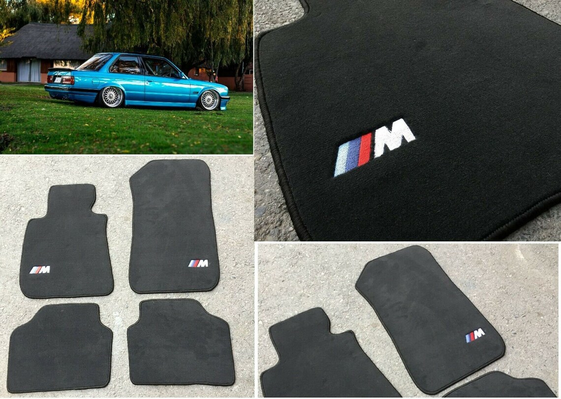 For BMW M3 E30 COUPE CONVERT.Floor mats Black High quality Etsy