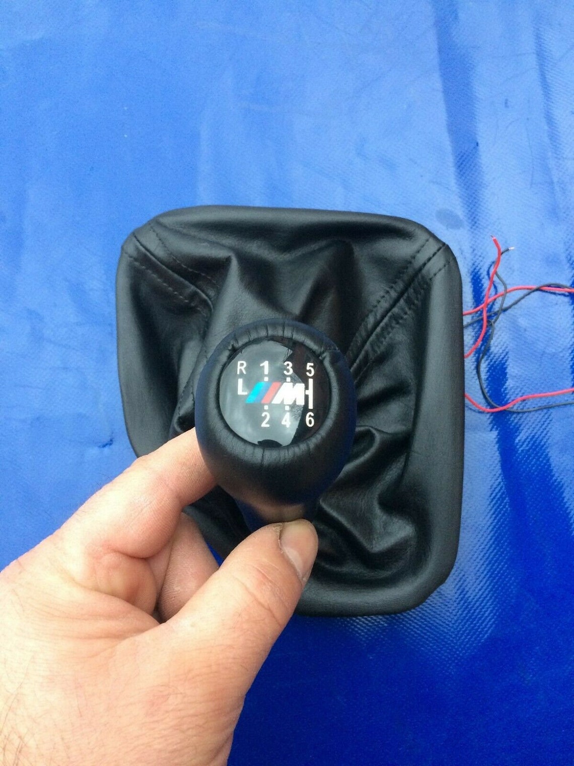 Bmw illuminated Genuine Leather Shift Knob and Boot M3 E46 ZHP Etsy