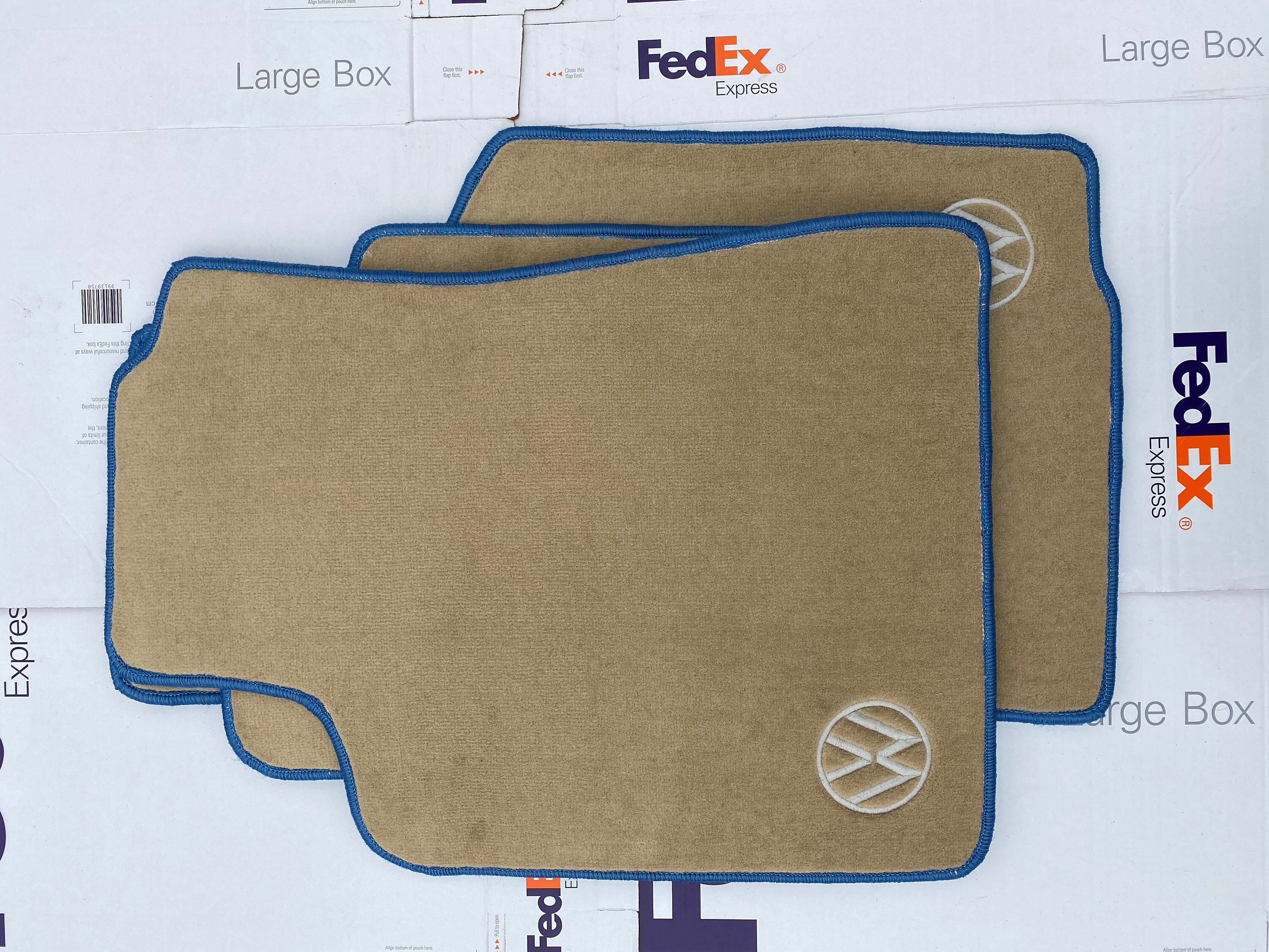 For Golf Mk4 Floor mat carpet Tan LHD NEW Set of4 199905 Non Etsy