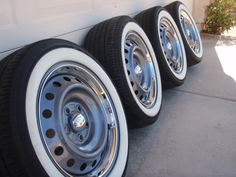 ATLAS 17 White Wall Portawall Tire insert trim 22 set Etsy
