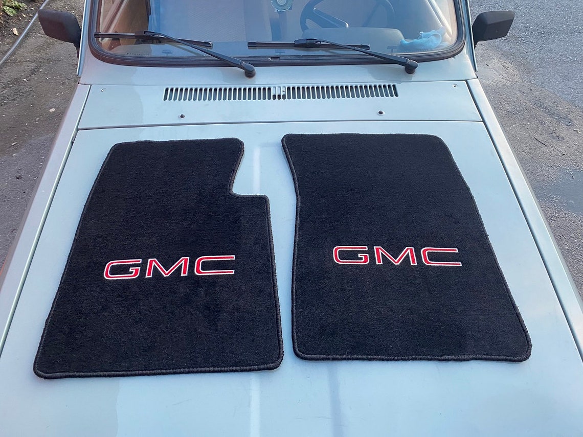 Fit for GMC Pickup Truck Floor Mats Carpet Black Set Of2 Fits Etsy