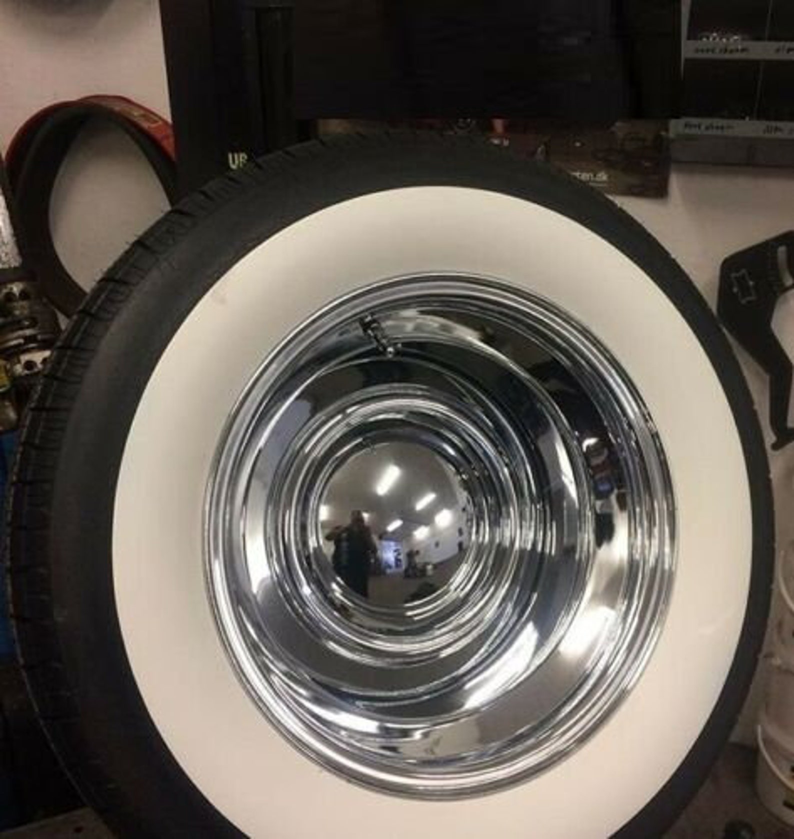 15 Wide White Wall Portawall Tire Insert Trim Set of 4 Etsy