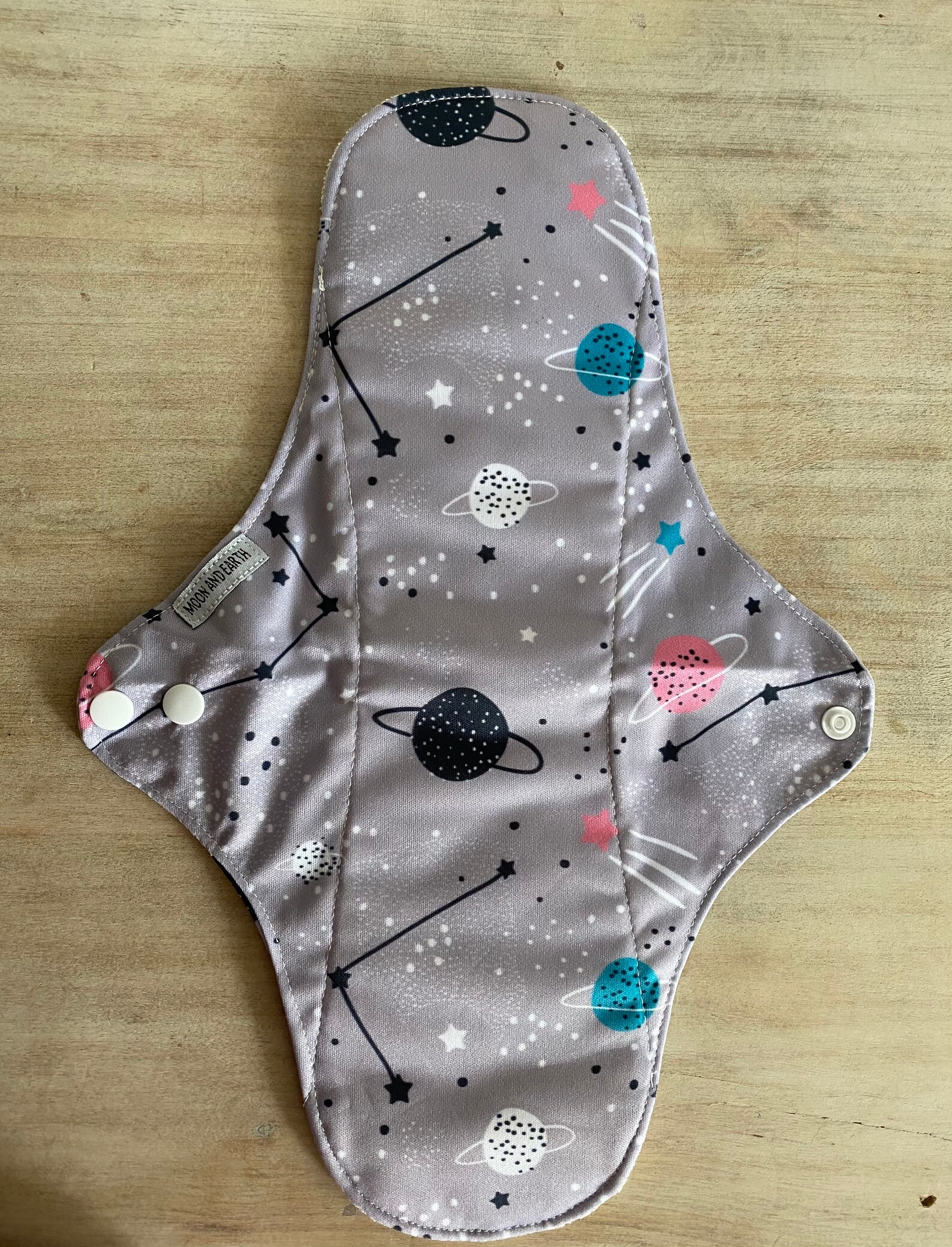 Mystical Space Period Pad Cute Period Product Reusable Cloth Etsy