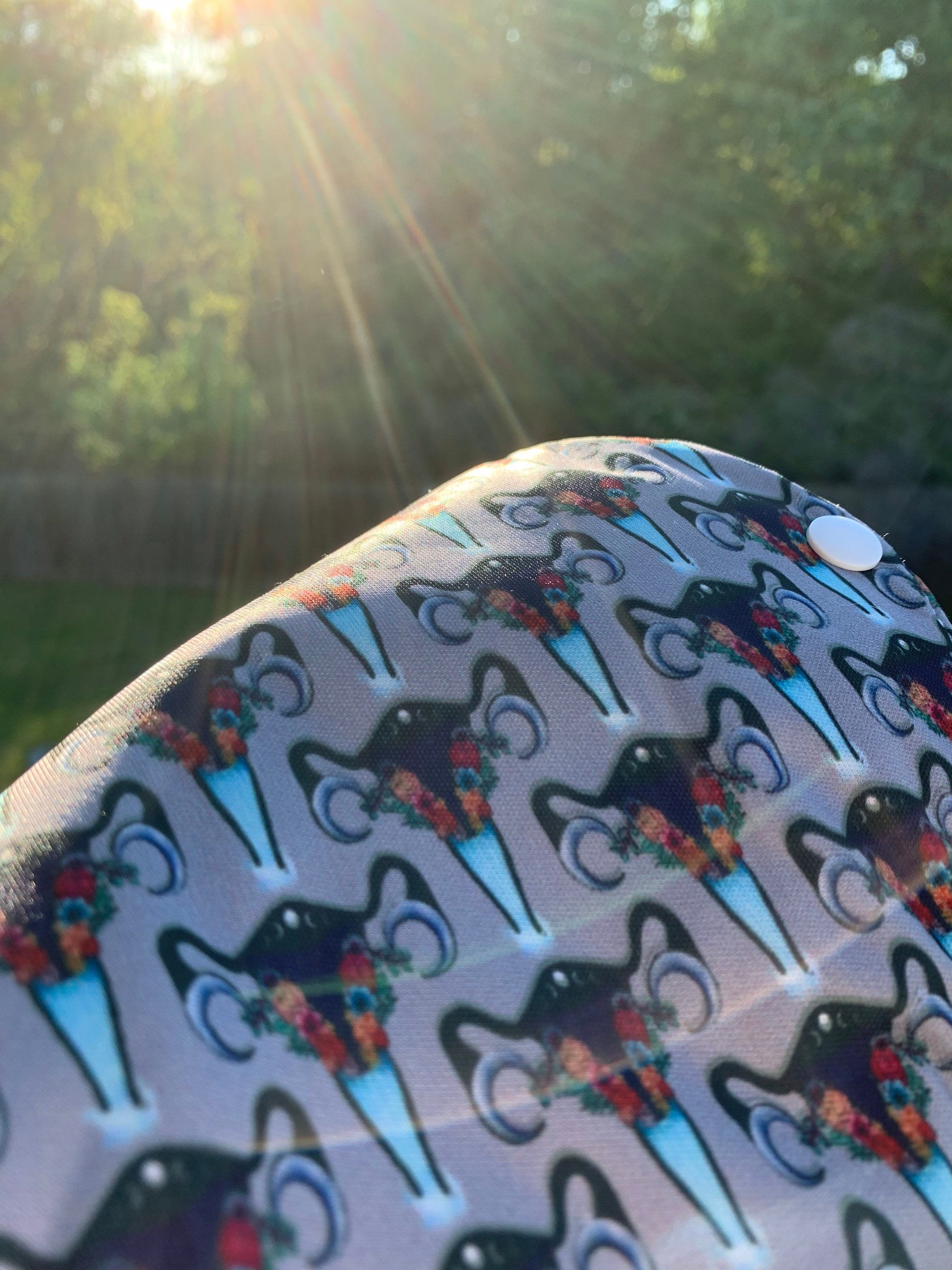 Period Pad One Pad Cute Period Product Reusable Cloth Pad Etsy