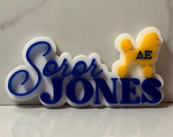 Soror (Sgrho) Pin w/Name