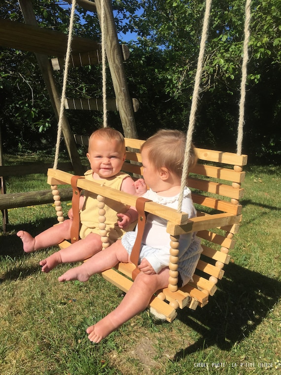 Idee Cadeau Jumeau Anniversaire Twins Bebe Balancoire Swings Etsy