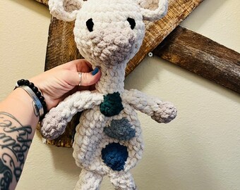 Handmade Crochet Giraffe Lovey