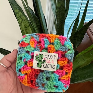 handmade crochet coozies