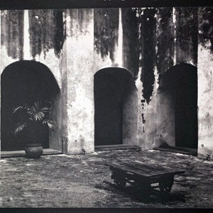 Courtyard of the Convento de San Bernardino de Sienna, Valladolid, Mexico