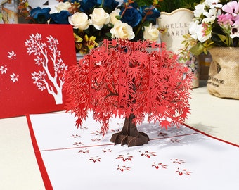 Acer Tree - Pop Up 3D Card Birthday Mothers day Special Occasions