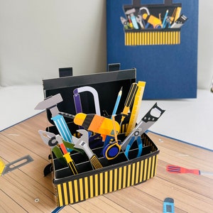 DIY Tools - Pop Up 3D Card Birthday Fathers Day Love Hobby