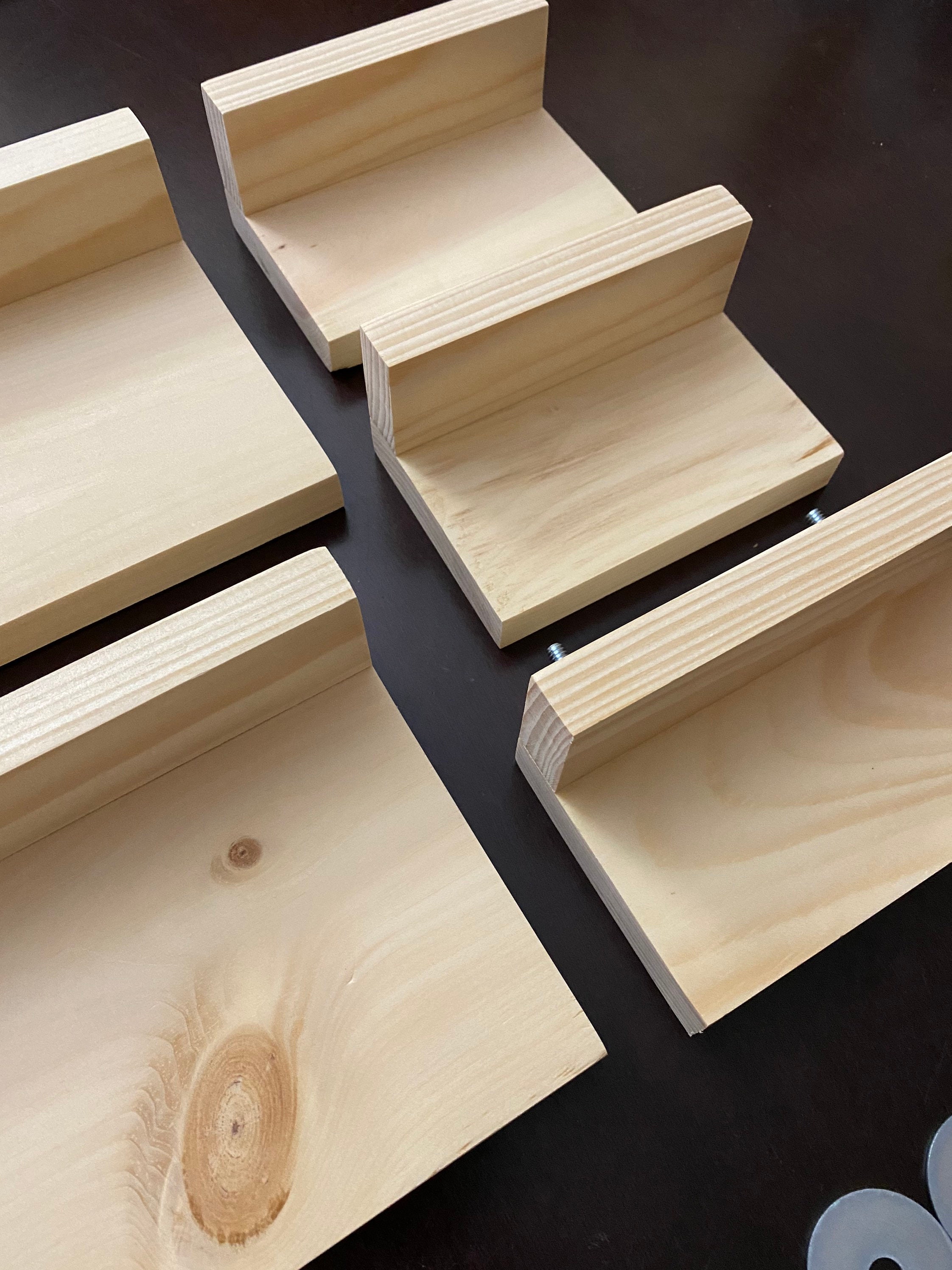 Shelves With Poop Guards Kiln Dried Pine Chinchilla Shelves Etsy