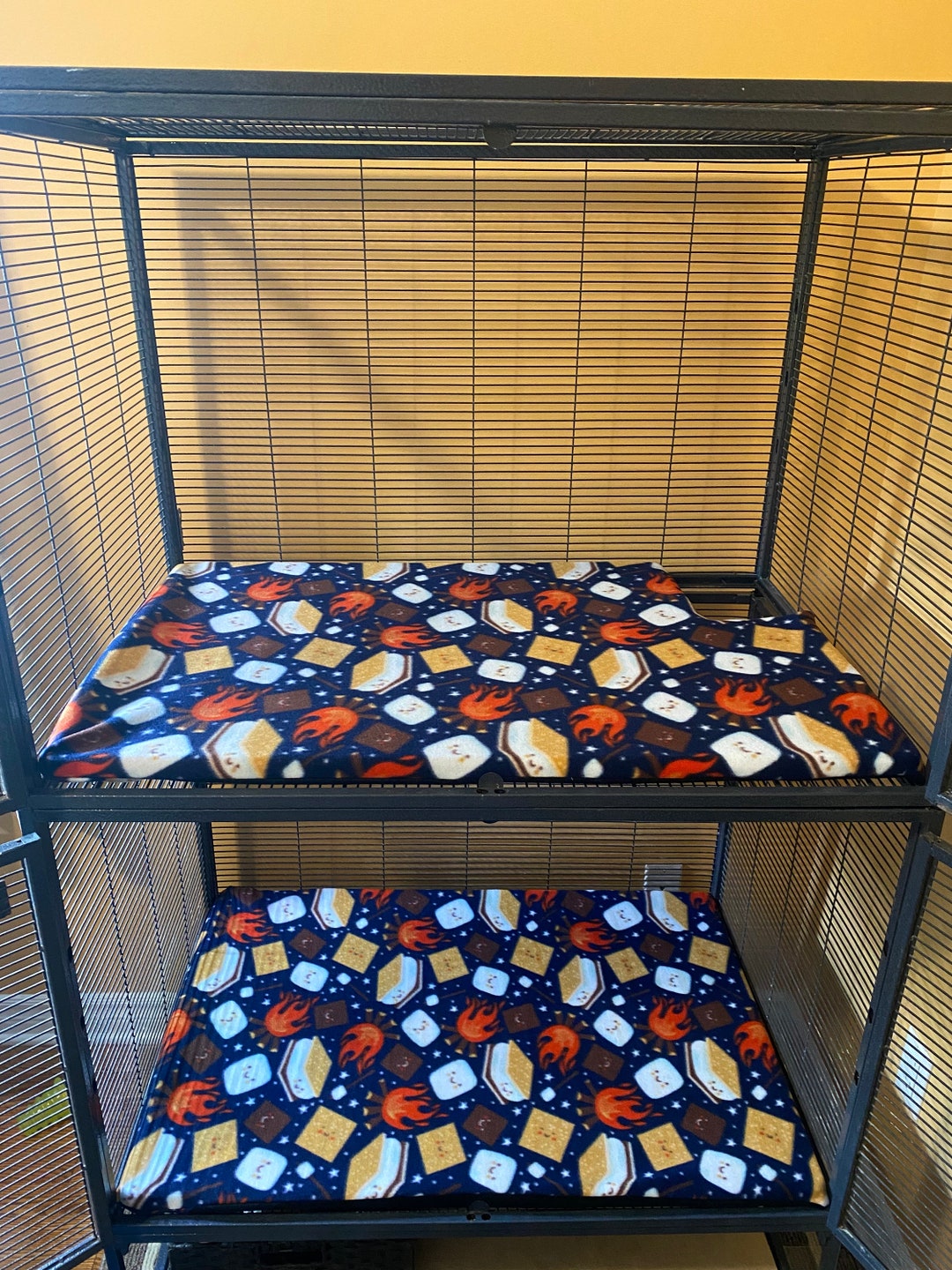 Smores 2 Large Fleece Liners for Critter Nation or Ferret Etsy