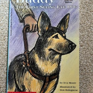Hello Reader - Buddy -The First Seeing Eye Dog by Eva Moore (1996, Trade Pa