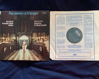 Five Centuries At St. George's LP Record Vinyl