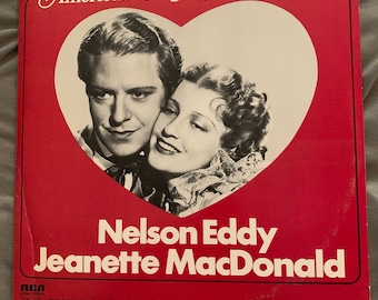 America's Singing Sweethearts Nelson Eddy Jeanette MacDonald LP